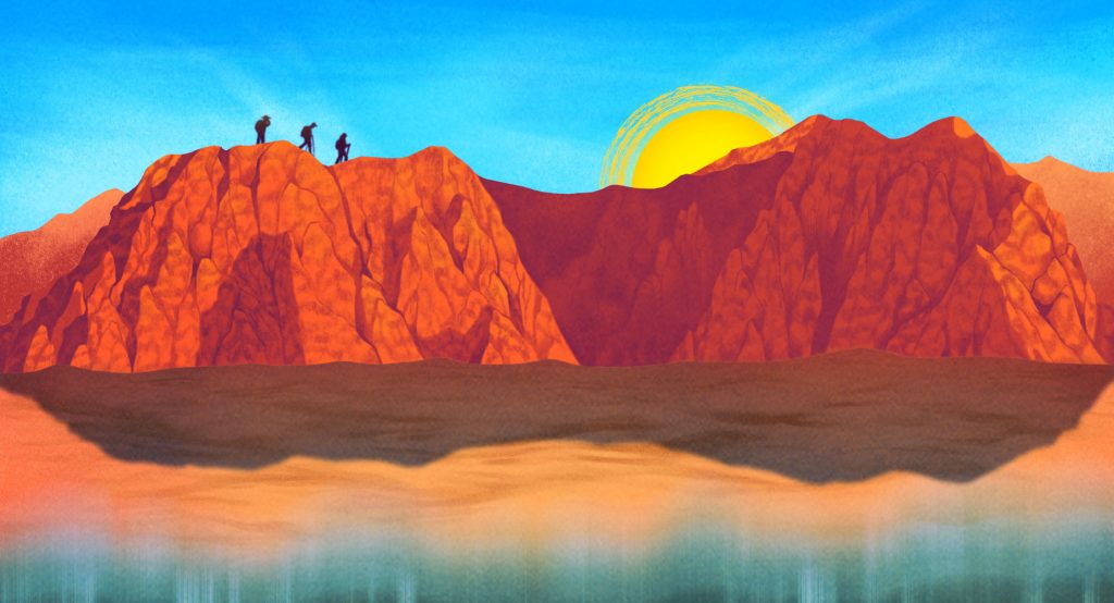 Trippy Landscapes posted by Sarah Simpson